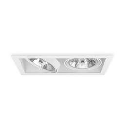 BASICSTERN RECESSED 2xG53, oprawa wpuszczana, kolor biały