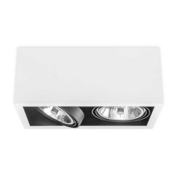 BASICSTERN SURFACE 2xG53, oprawa natynkowa, kolor biało-czarny