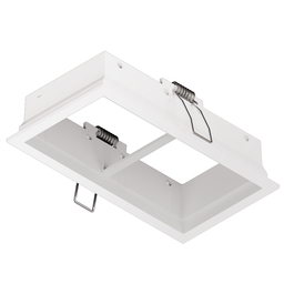 BASICSTERN R FRAME square double ramka montażowa podwójna, biały