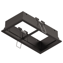 BASICSTERN R FRAME square double ramka montażowa podwójna, czarny