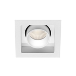 MR HIDE SQUARE LED, oprawa wpuszczana, kolor biały