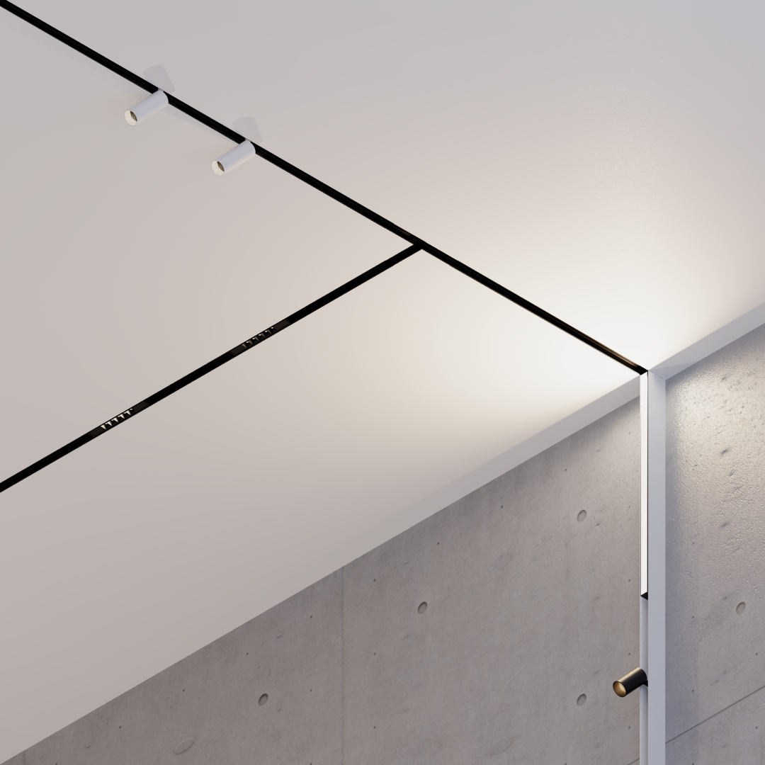 Archlines STRIPE 12.6W CRI90 3000K DALI, czarny