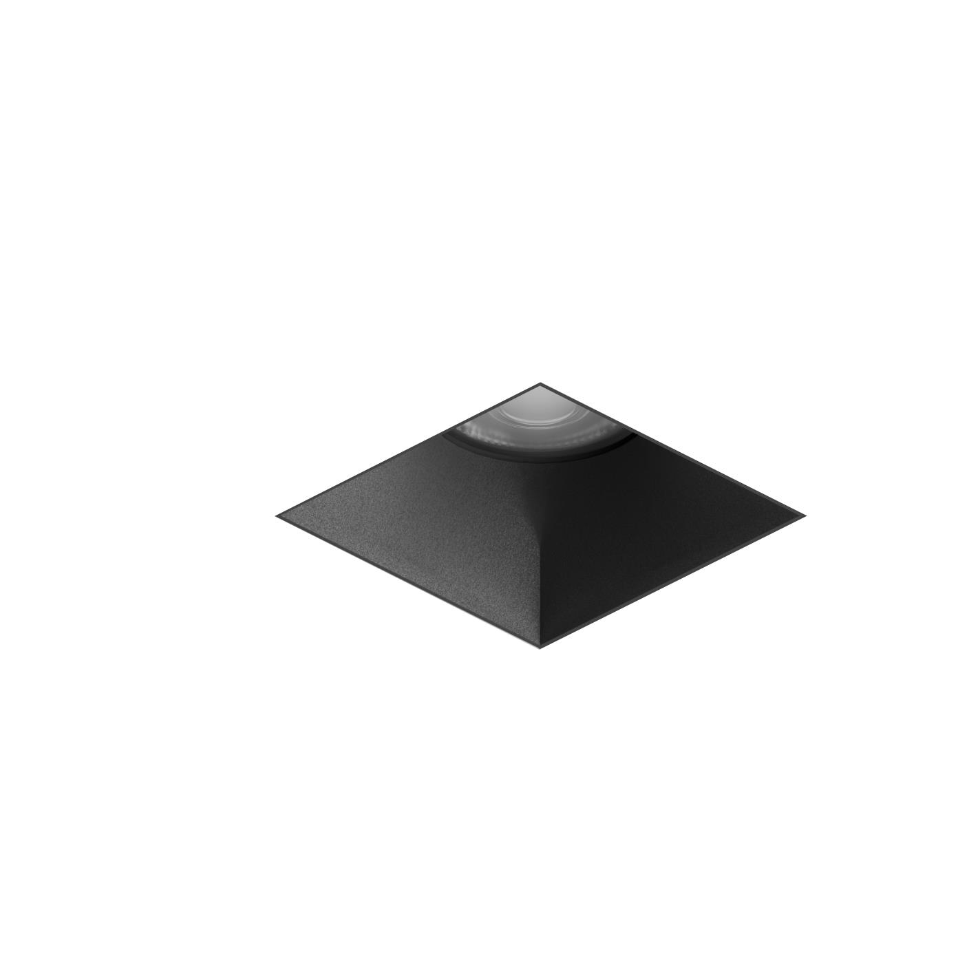 BASICSTERN square 1xGU10, czarny