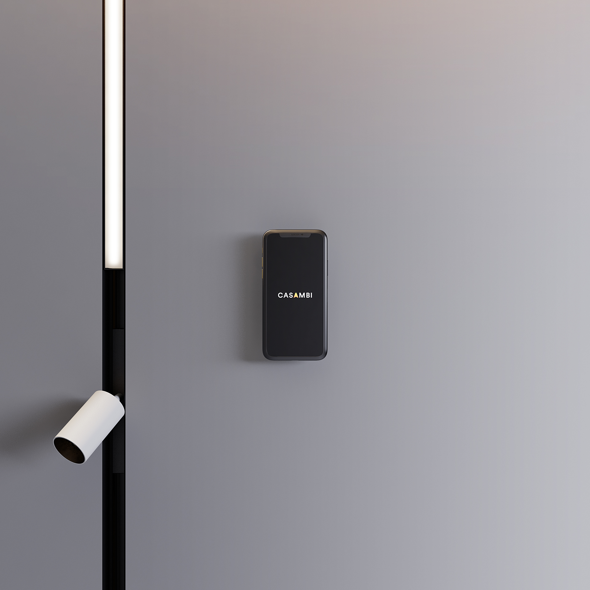 Archlines SPOT S 6.6W CRI90 3000K DALI, biały / czarny adapt.