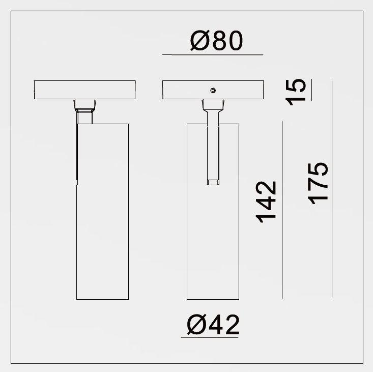 SLIM Surface 1, czarny